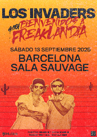 LOS INVADERS en Barcelona