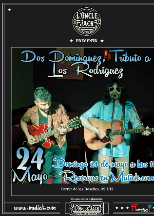 Dos Domínguez: tributo a Los Rodríguez en Barcelona