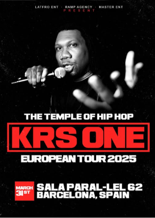 KRS ONE (USA) en Barcelona