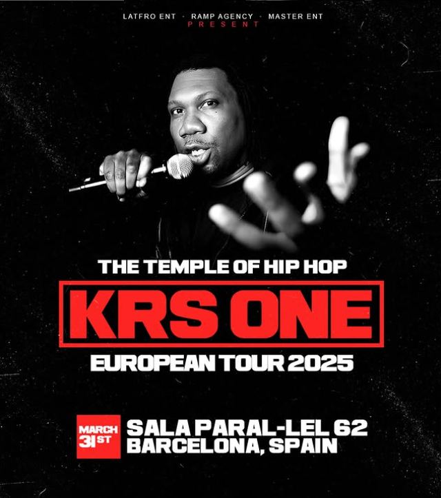 KRS ONE (USA) en Barcelona - Mutick