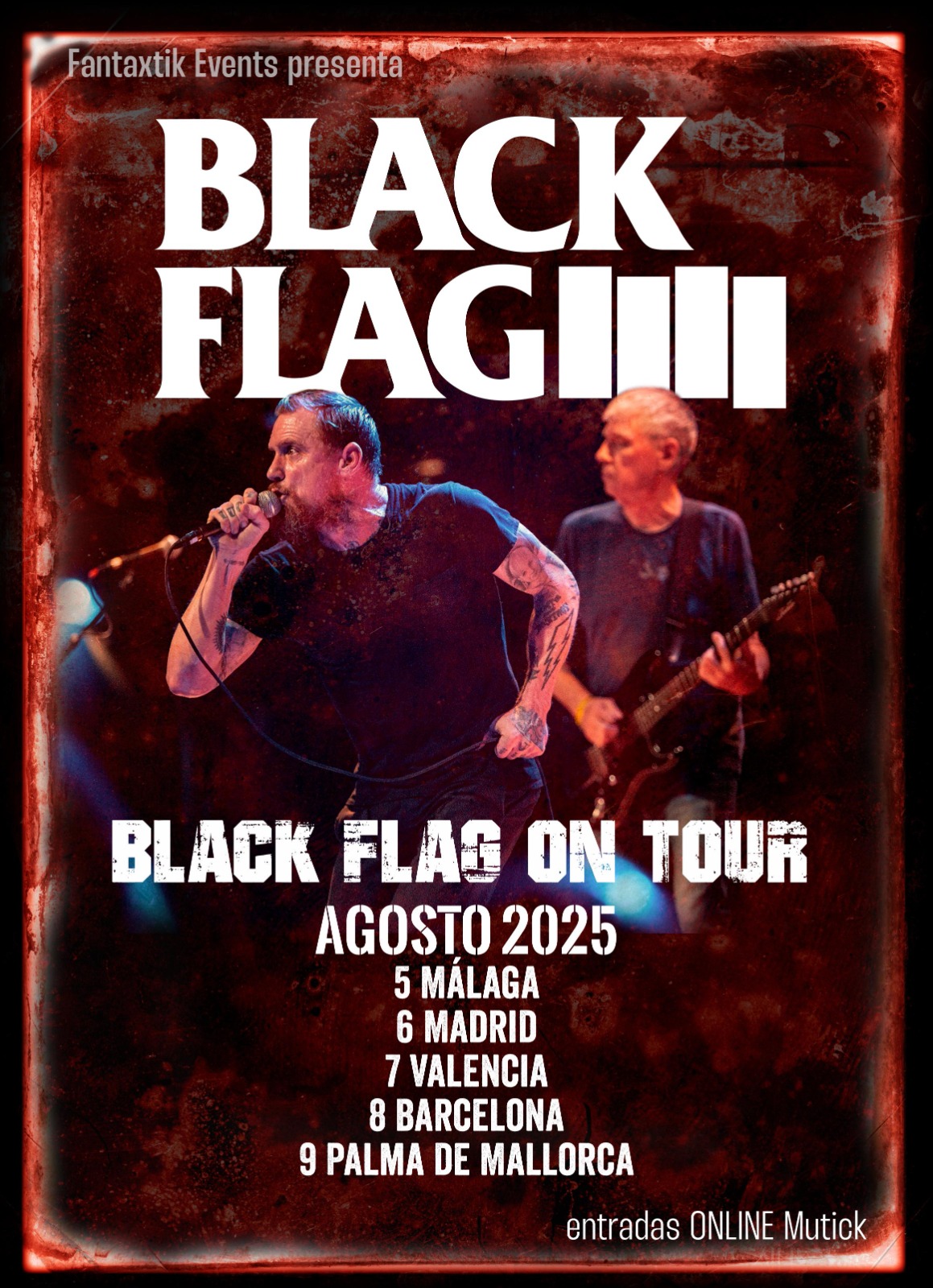 BLACK FLAG (USA) en Málaga - Mutick