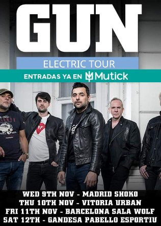 GUN en Madrid - Electric Tour