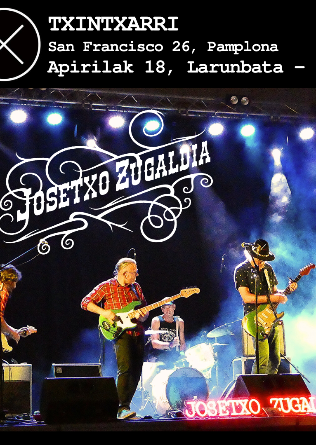 Josetxo Zugaldia Band en Pamplona