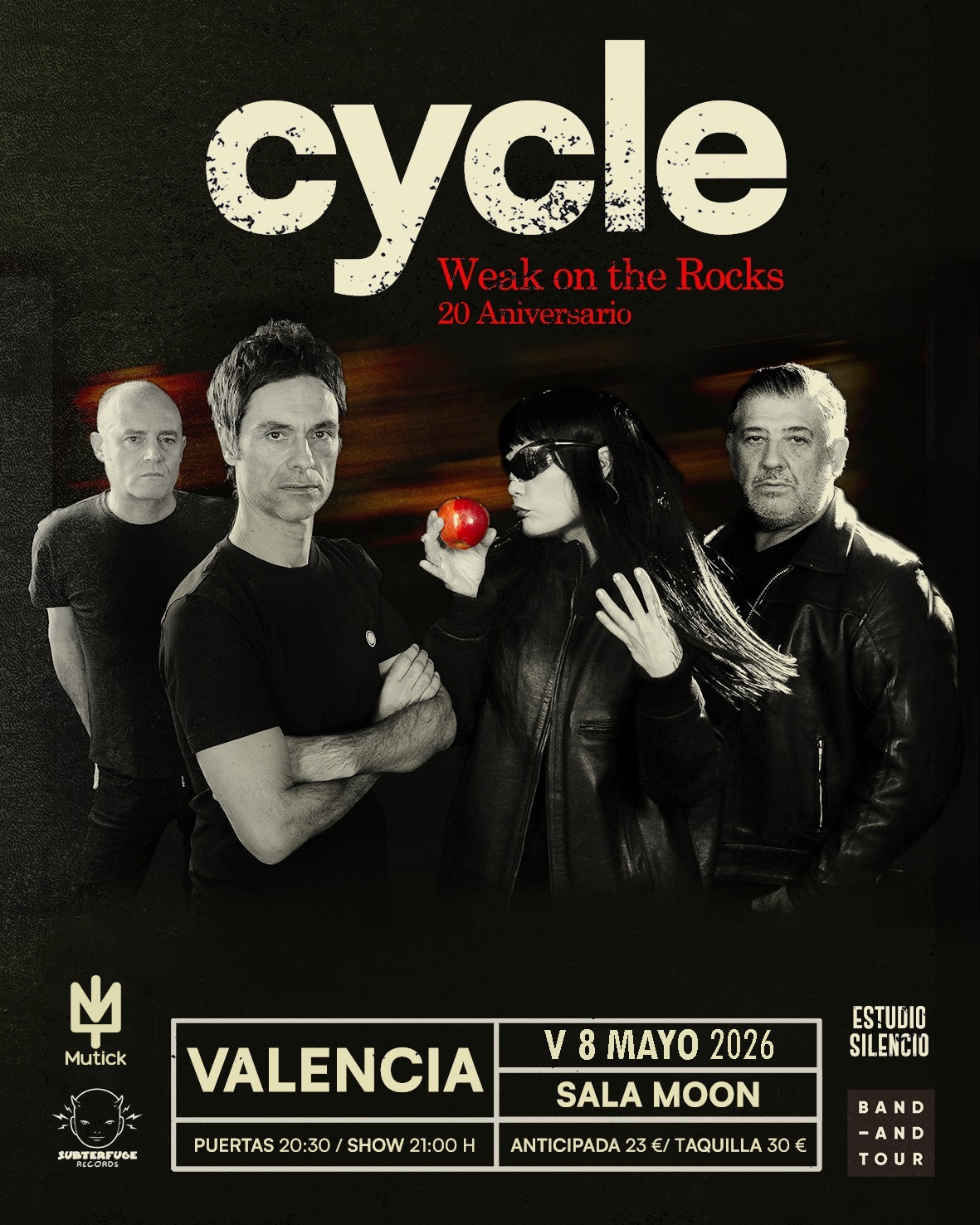 CYCLE en Valencia - Aplaza al 8 MAYO - Mutick
