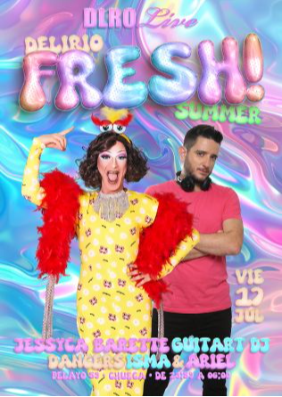 DELIRIO FRESH! SUMMER - 17 JULIO 2026