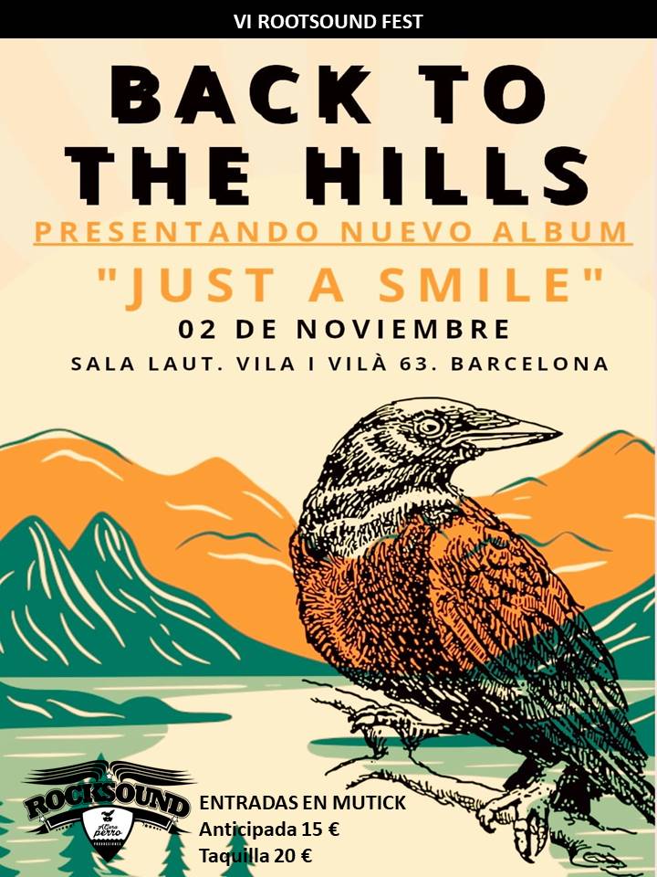 VI ROOTSOUND FEST: BACK TO THE HILLS en Barcelona - Mutick