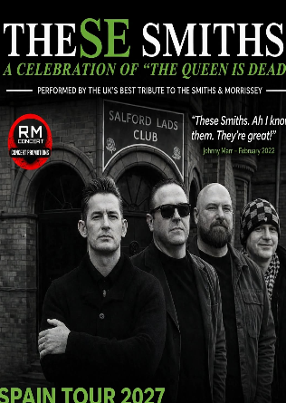 THESE SMITHS (UK) - Tributo a The Smiths en Barcelona