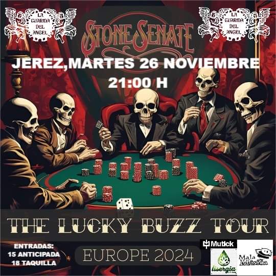 STONE SENATE en Jerez - CANCELADO - Mutick