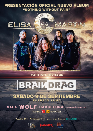 ELISA C MARTIN + Braindrag en Barcelona