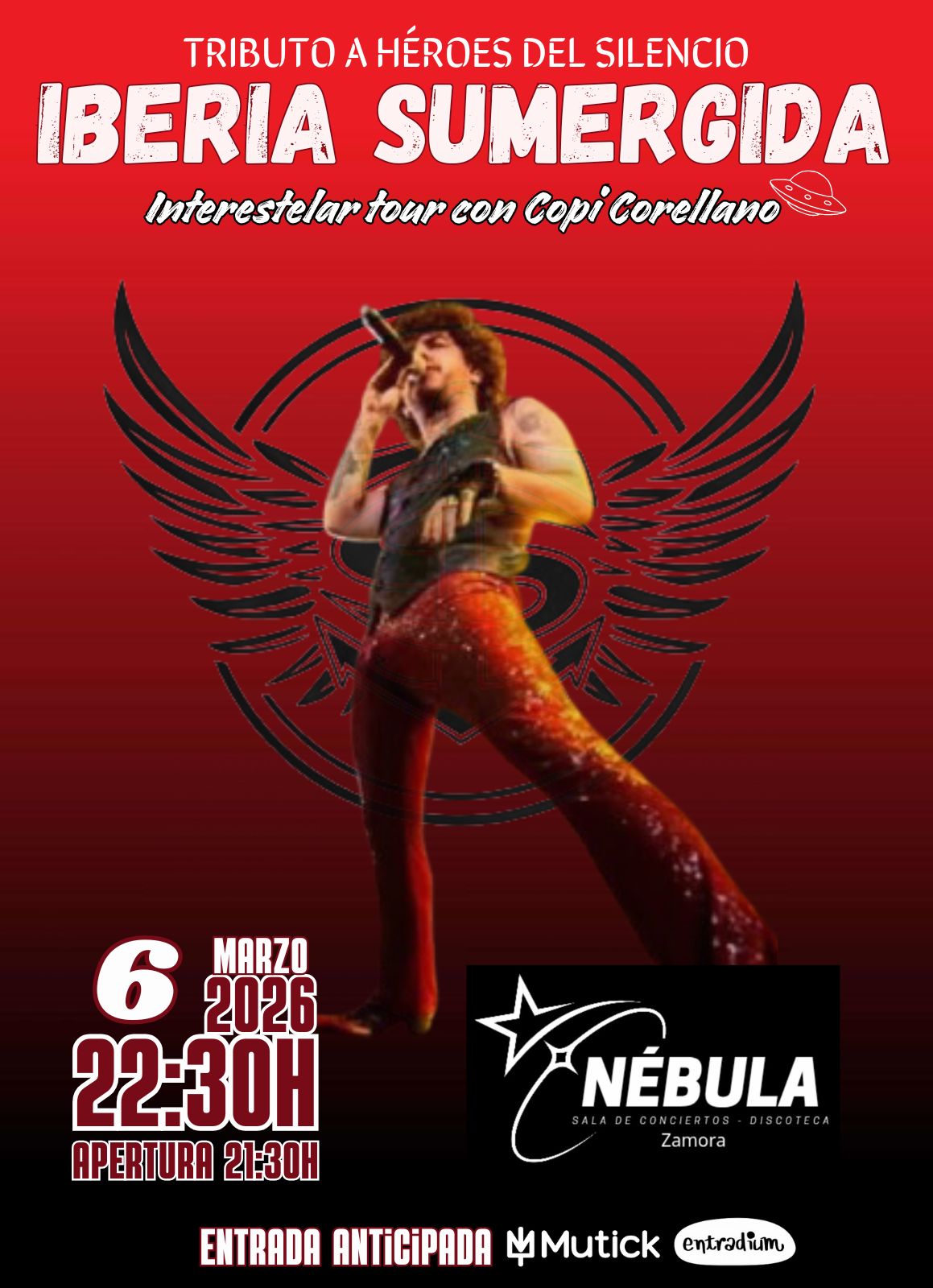 IBERIA SUMERGIDA - Tributo a Héroes del Silencio en Zamora - Mutick