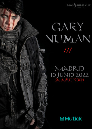 GARY NUMAN + I Speak Machine (USA) en Madrid