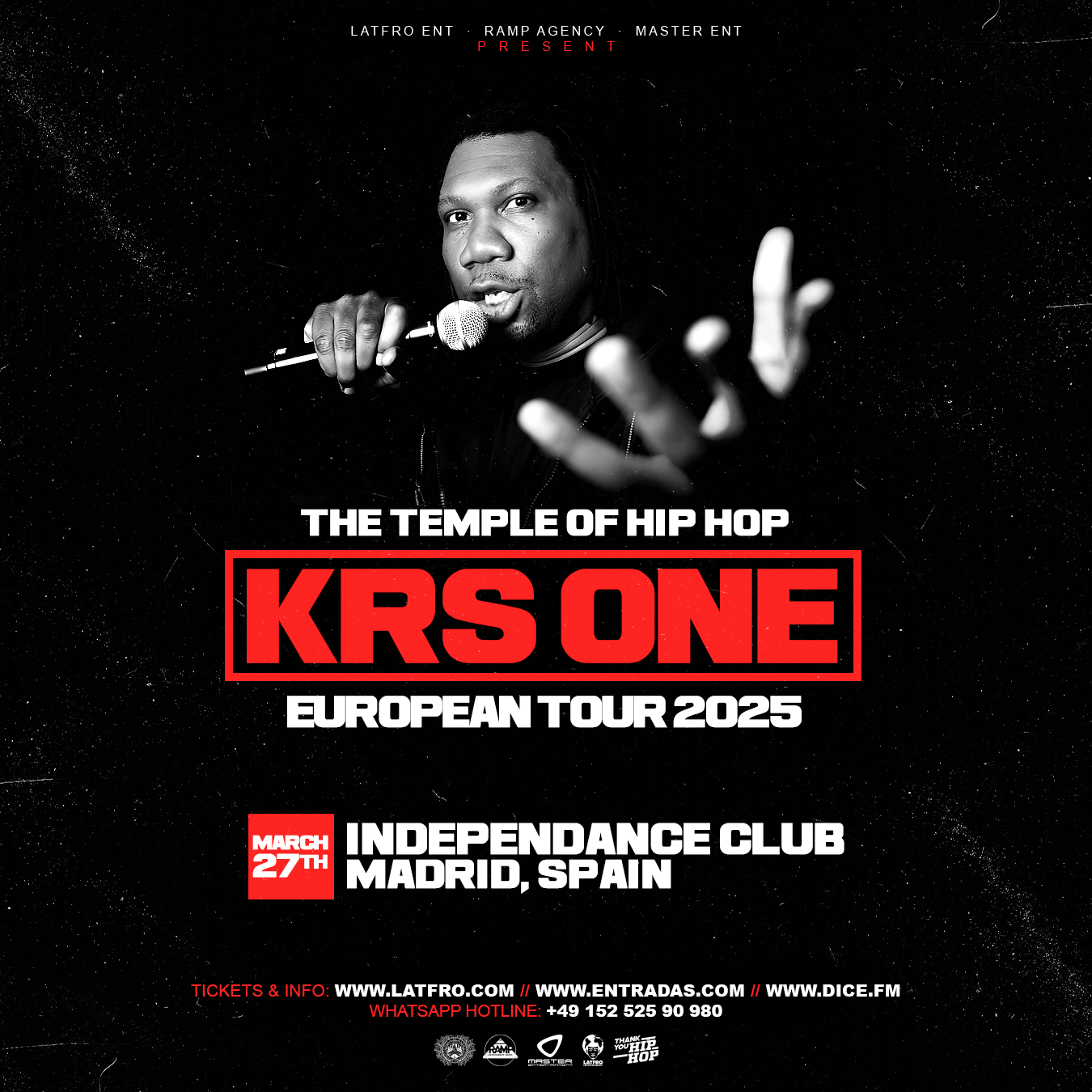 KRS ONE (USA) en Madrid - Mutick