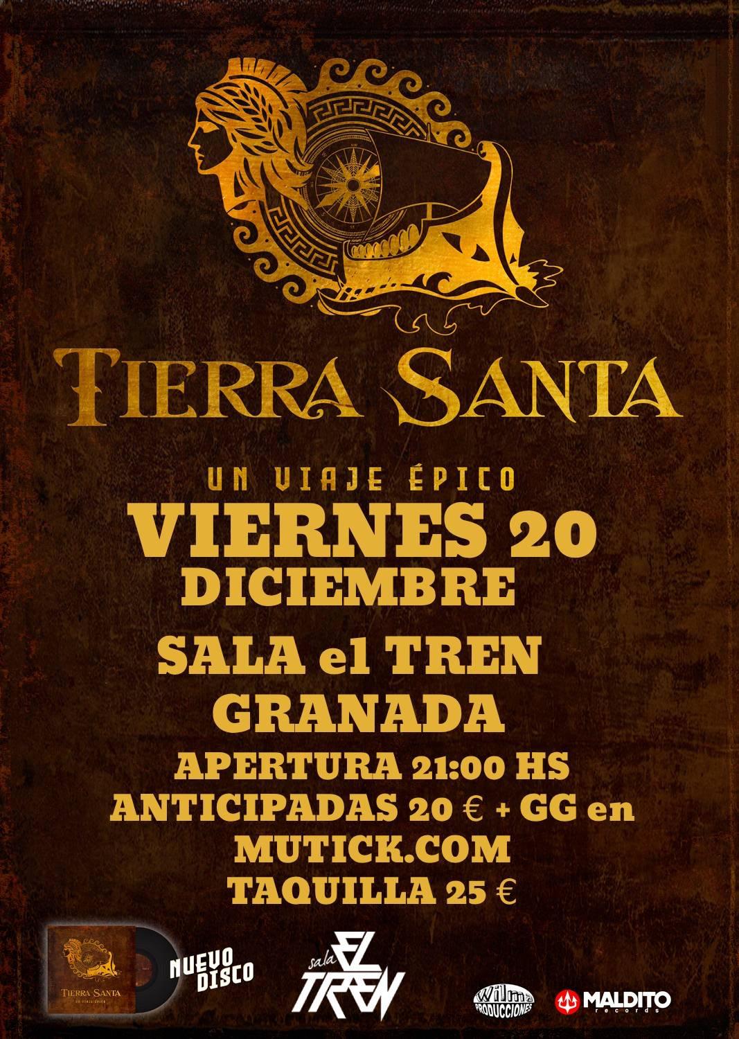 TIERRA SANTA en Granada - BLACK FRIDAY - Mutick