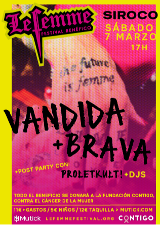 LeFemme Festival Benéfico en Madrid