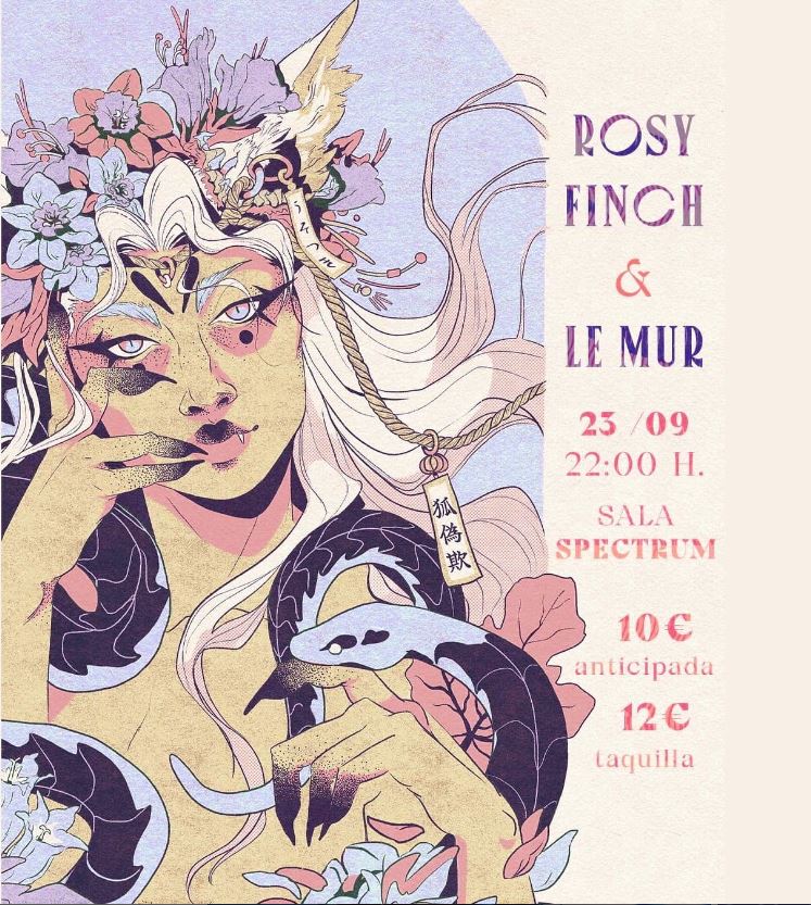 Le Mur + Rosy Finch en Murcia - Mutick