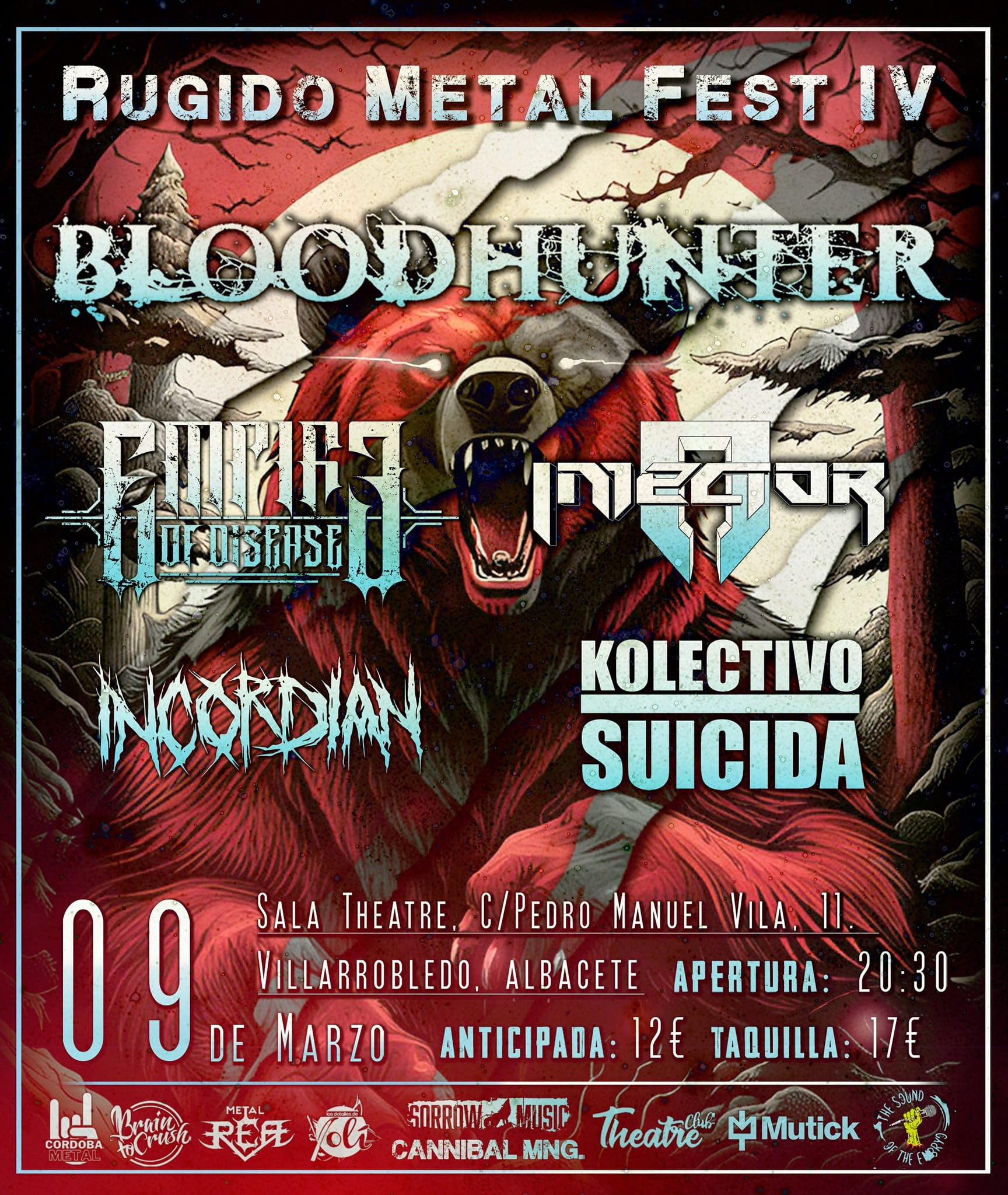 Rugido Metal Fest IV en Albacete  - Mutick