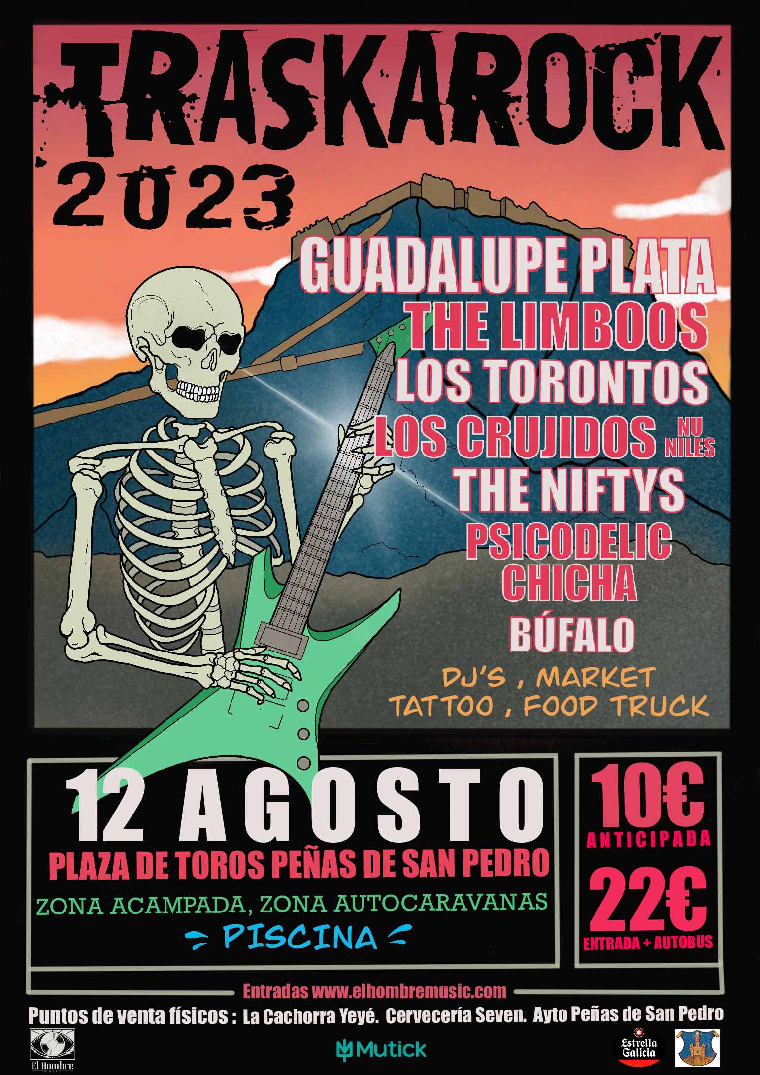 Festival Traska Rock en Las Peñas de San Pedro - Albacete - Mutick