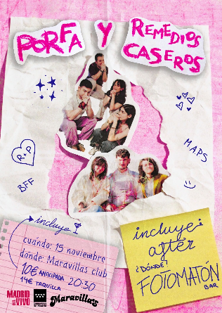 Remedios Caseros + Porfa en Madrid