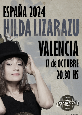 HILDA LIZARAZU (ARG) en Valencia - CANCELADO