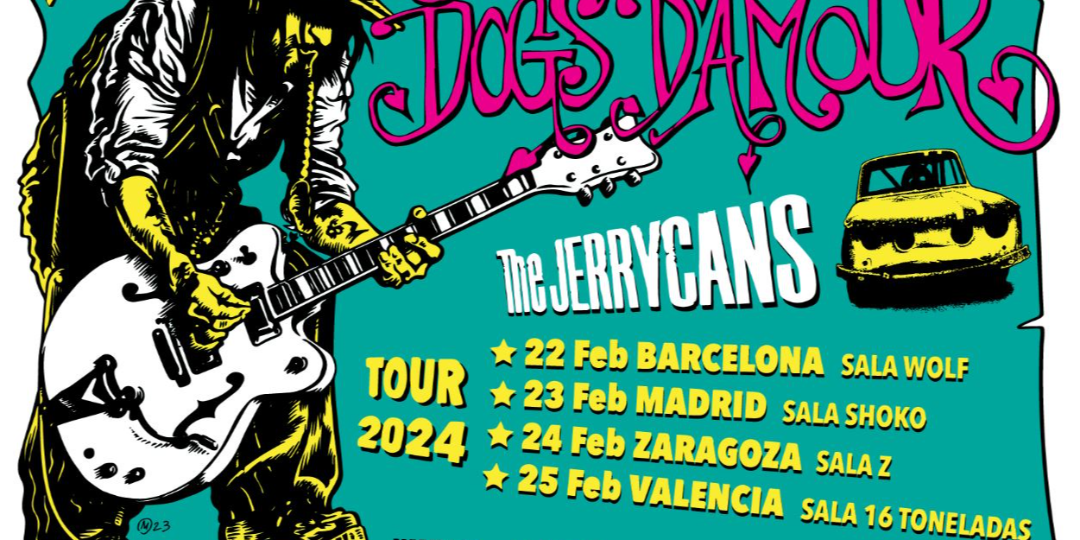  Tyla's Dogs D'Amour + The Jerrycans en Valencia  