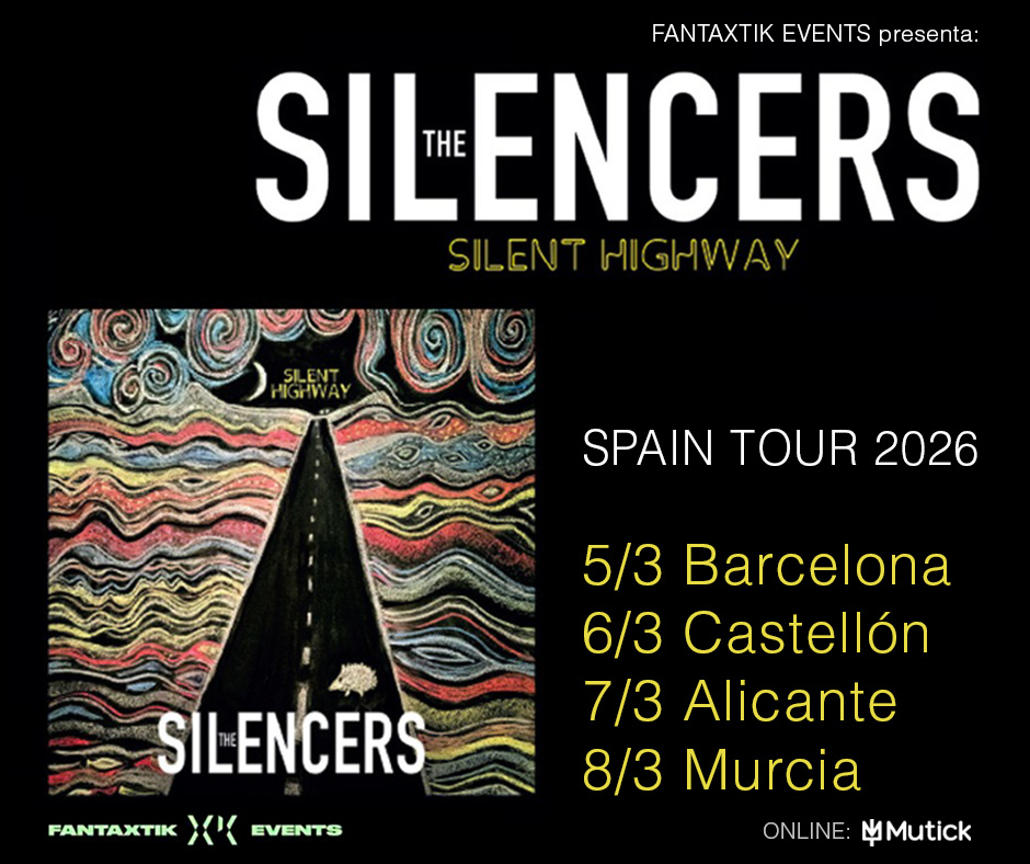The SILENCERS (UK) en Barcelona - Mutick