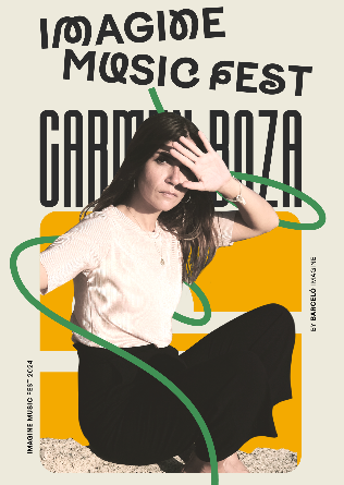 Carmen Boza en acústico en Imagine Music Fest Madrid