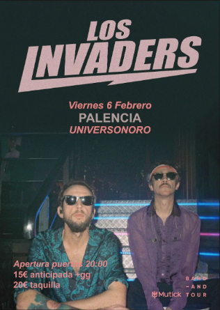 LOS INVADERS en Palencia