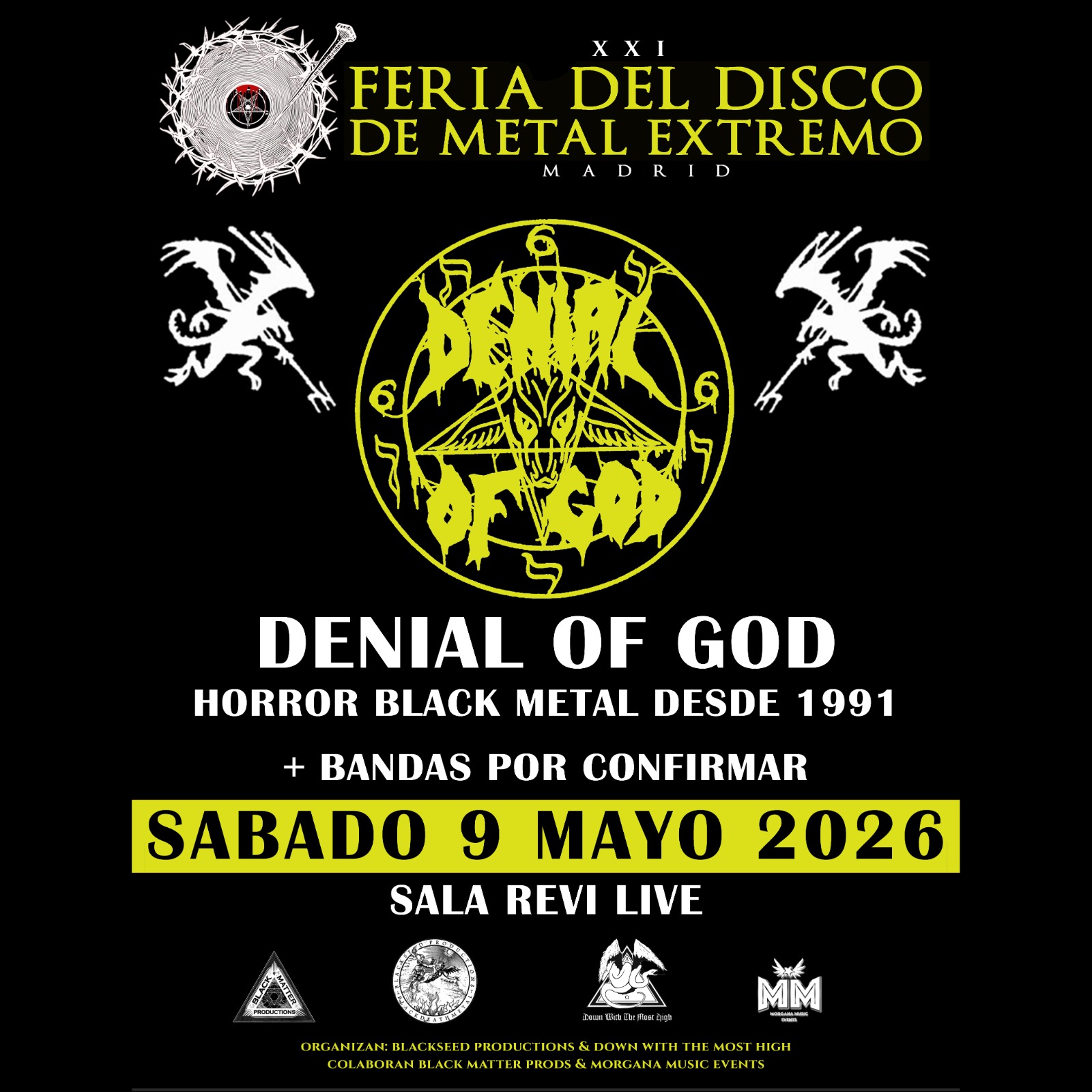 FERIA DEL DISCO DE METAL EXTREMO en Madrid - Mutick