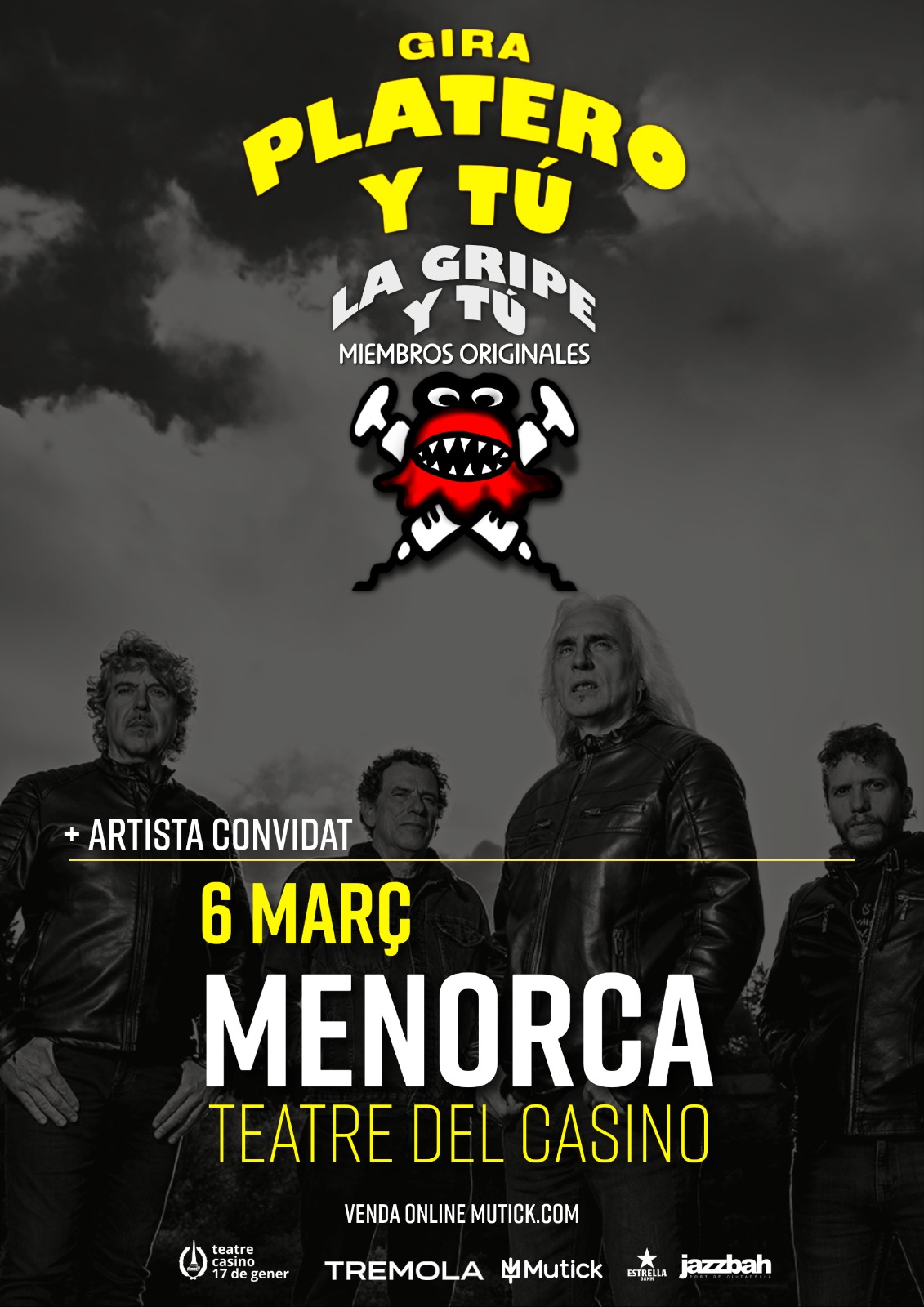 LA GRIPE Y TU - Tributo a Platero y Tú en Ciutadella Menorca - Mutick