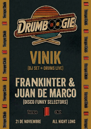 DRUMBOOGIE - Tempo Club - Madrid