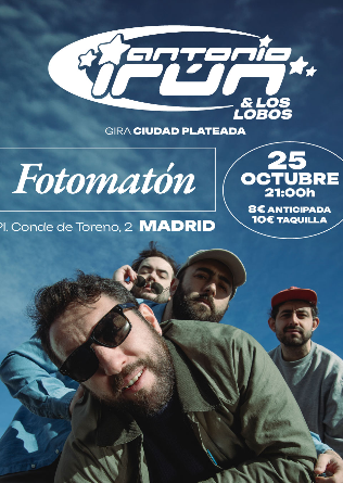 ANTONIO IRÚN y LOS LOBOS en Madrid