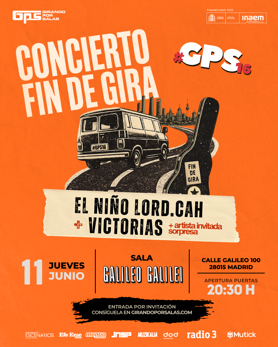 FIN DE GIRA #GPS16: El Ni&ntilde;o Lord.Cah + Victorias en Madrid - Mutick