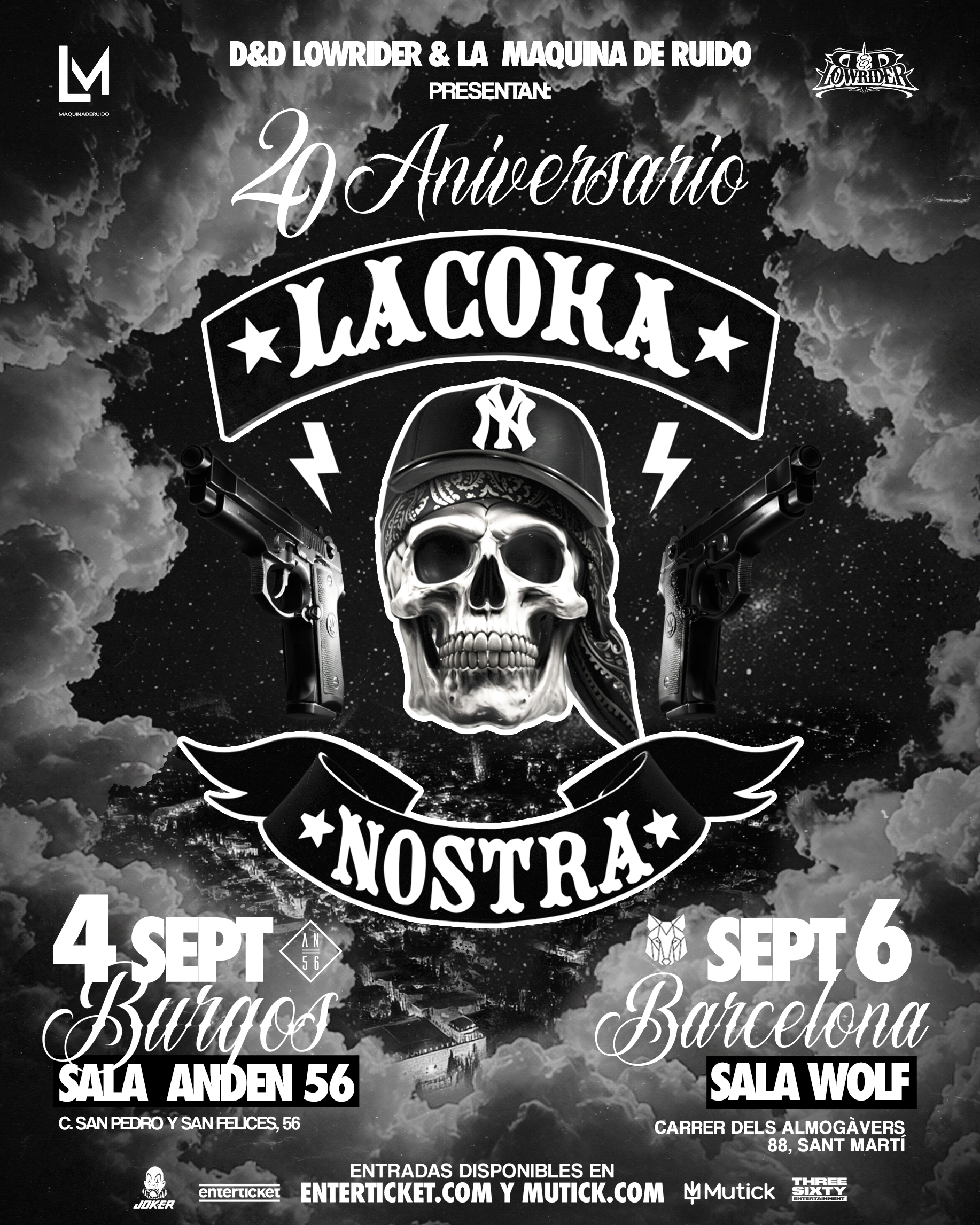 LA COKA NOSTRA - 20 Aniversario en Barcelona - Mutick