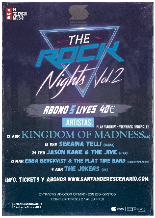 Abonos Rock Nights Vol.2 en Escenario Santander - Cantabria