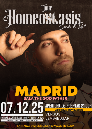 SOREH + DJ P + VERSUS + LEA MELGAR en Madrid 