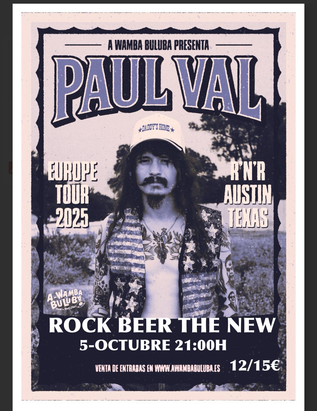PAUL VAL (USA) en Santander - Cantabria - Mutick