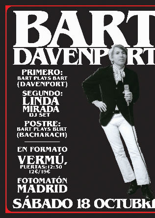 BART DAVENPORT en Madrid