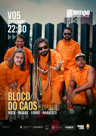 BLOCO DO CAOS (Brasil) - en Tempo Club - Madrid