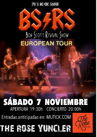 Bon Scott Revival Show en Yuncler (Toledo)