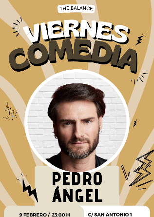 Noche de comedia con Pedro Ángel en Gijón 