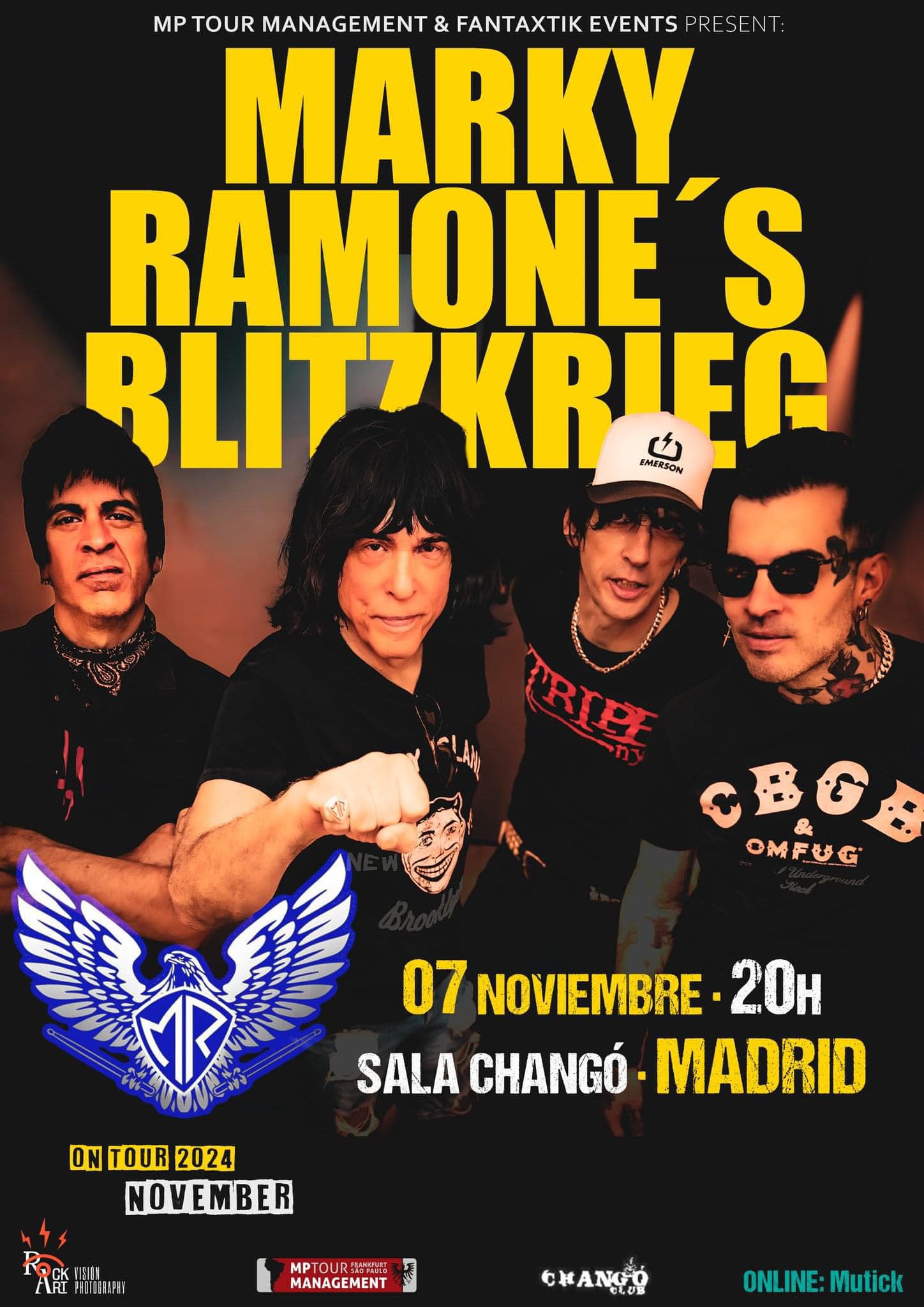 MARKY RAMONE en Madrid   - Mutick