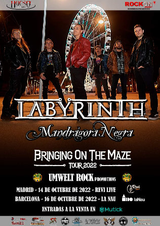 LABYRINTH + MANDRAGORA NEGRA en Barcelona
