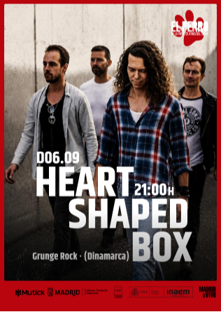 HEART SHAPED BOX - El Perro Club - Madrid