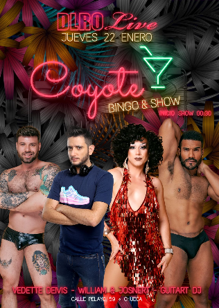 COYOTE BINGO SHOW - 22 ENE