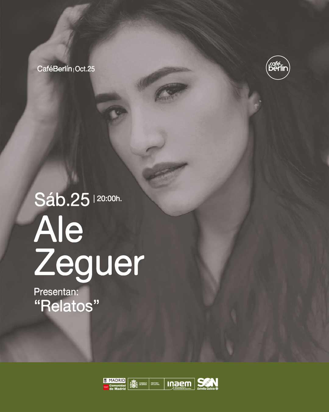 Ale Zeguer en Café Berlin Madrid  - Mutick