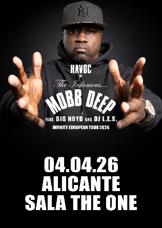 Mobb Deep (Havoc, Big Noyd & DJ L.E.S.) en Alicante
