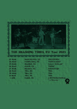 Motorists (CAN) + The Smashing Times (USA) en Gijón