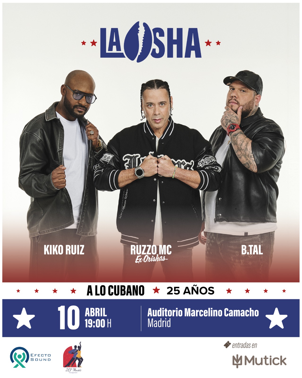 LA OSHA en Madrid - 25 A&ntilde;os - CANCELADO - Mutick