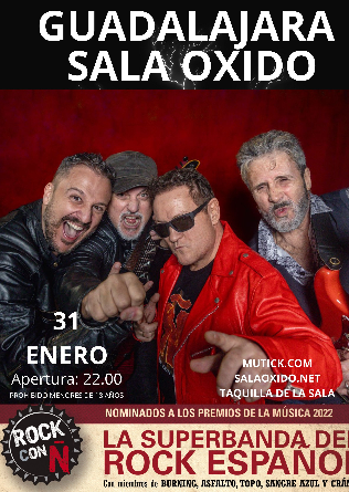 ROCK con Ñ en Guadalajara