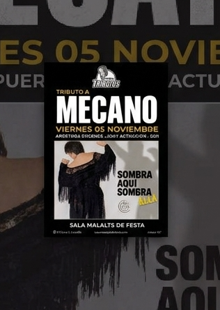 Sombra aquí Sombra allá - Tributo a MECANO en Barcelona